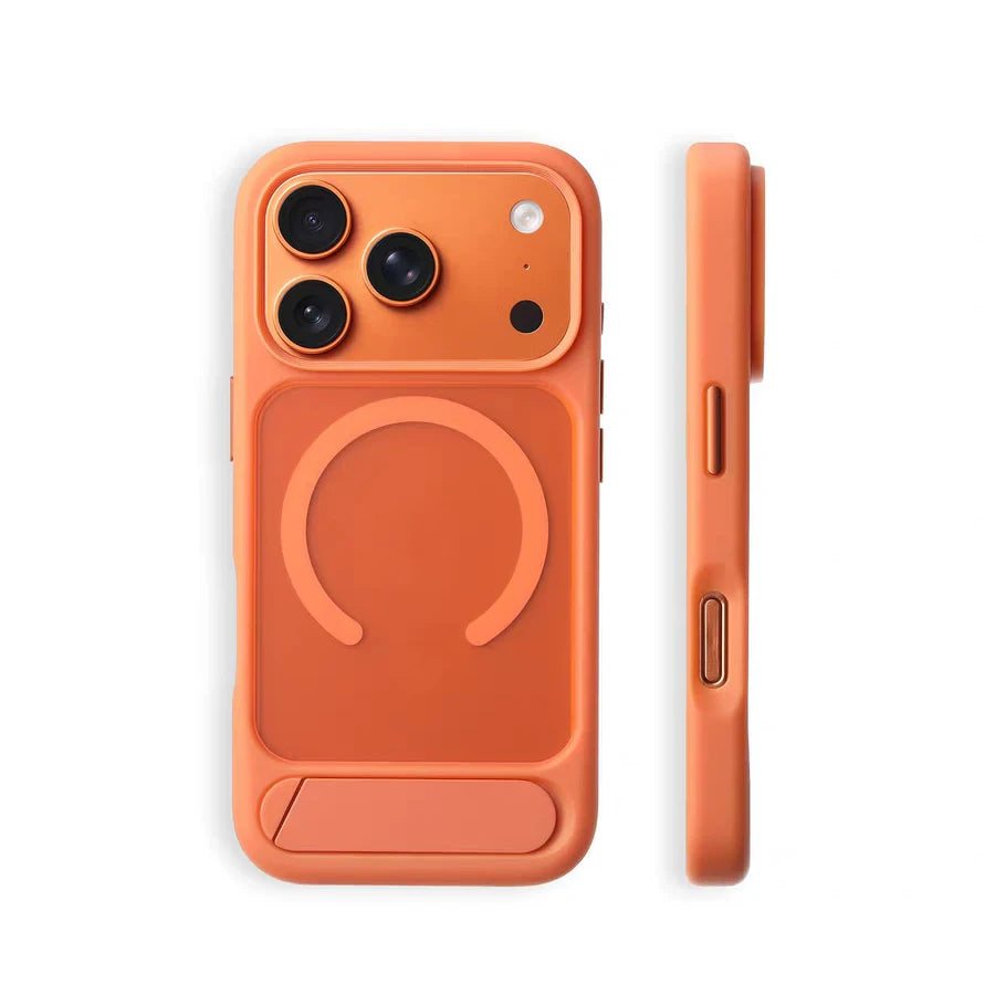 Invisible MagSafe Folding Stand Case for iPhone