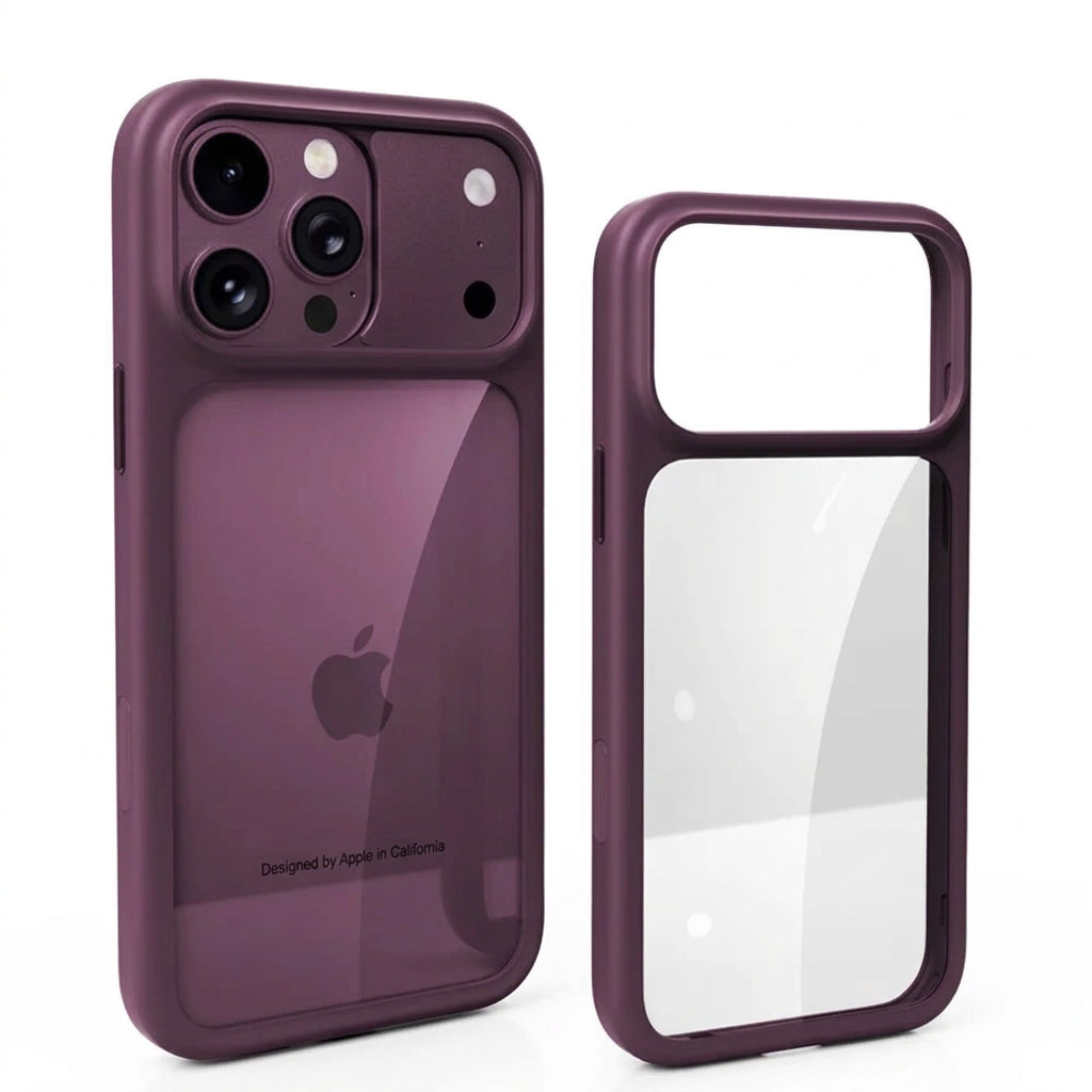 Crystal Clear Camera Touch Case for iPhone