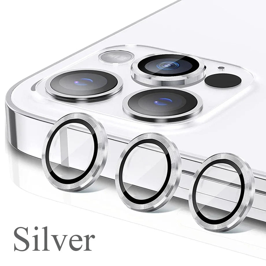 Glitter Tempered Glass Camera Lens Protector
