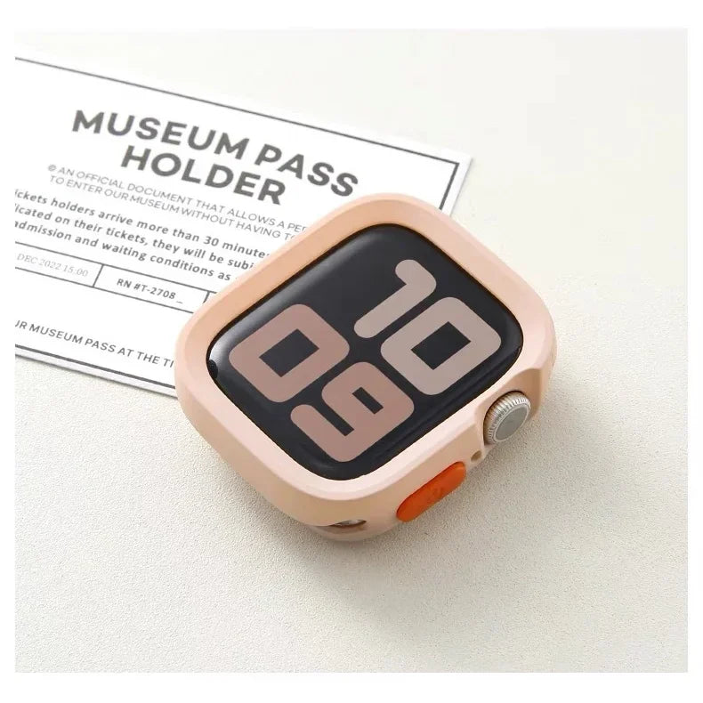 Soft Silicone Bumper Case for Apple Watch
