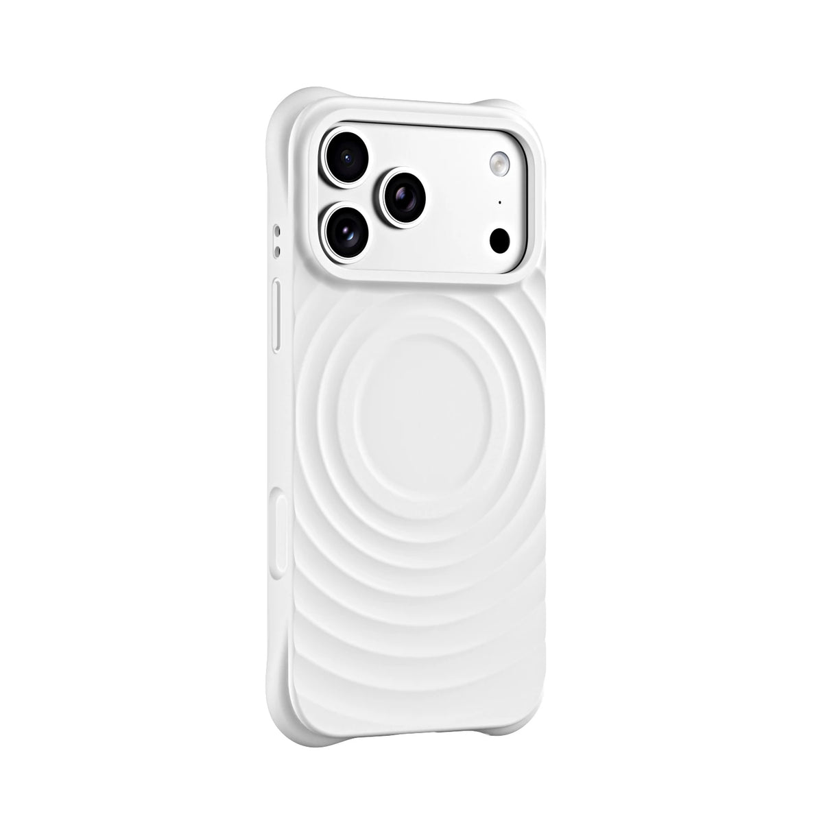 Wave Pattern MagSafe Liquid Silicone iPhone Case