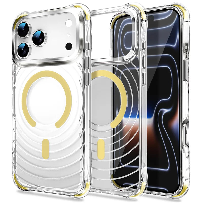 Clear MagSafe Shockproof Case for iPhone