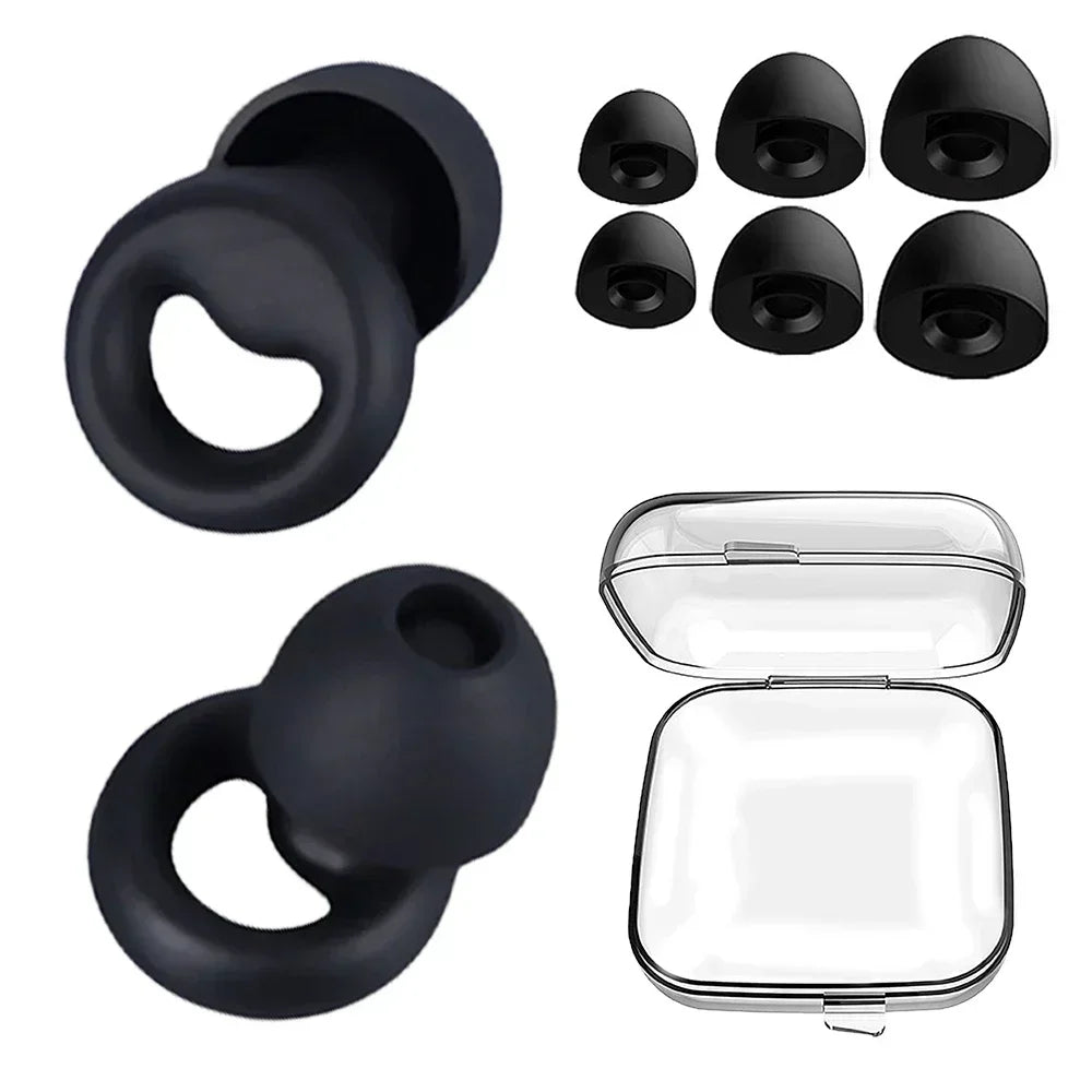 Silicone Noise Reduction Ear Plugs