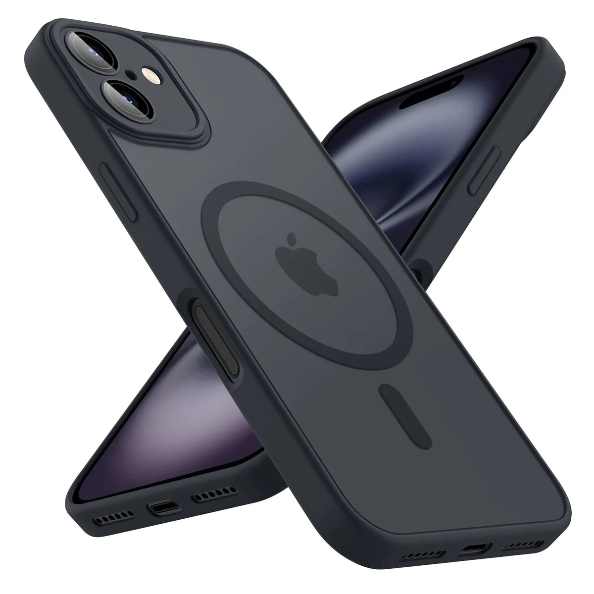2-Piece Leather Card Holder Case for iPhone