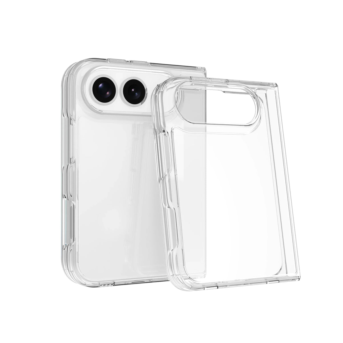 Clear Anti-Yellow Case for iPhone Fold