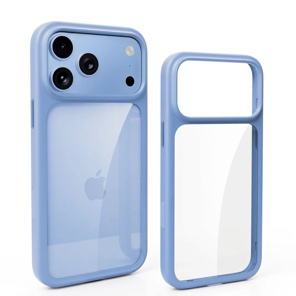 Crystal Clear Camera Touch Case for iPhone