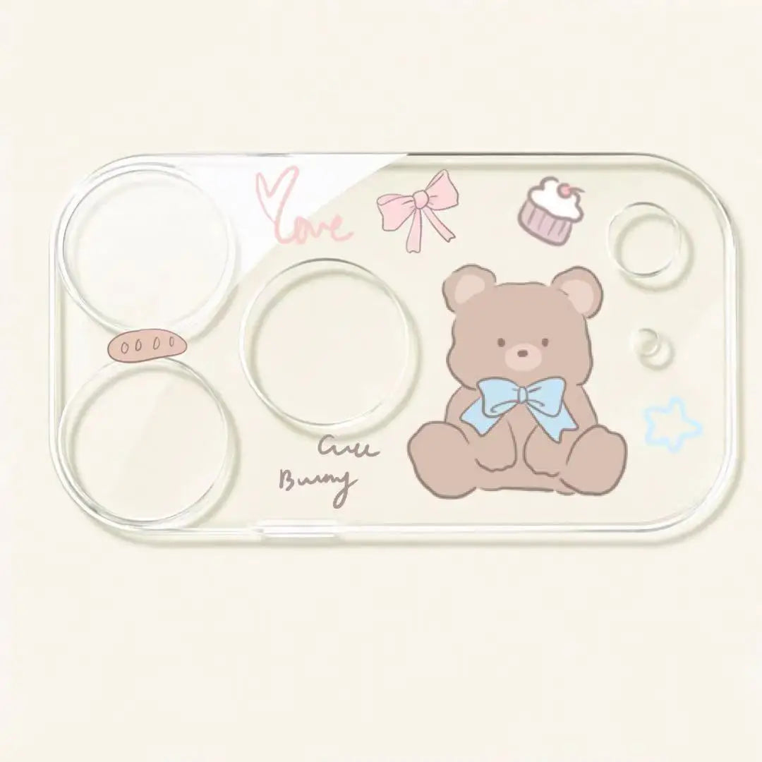 Cartoon Animal Camera Lens Protector for iPhone