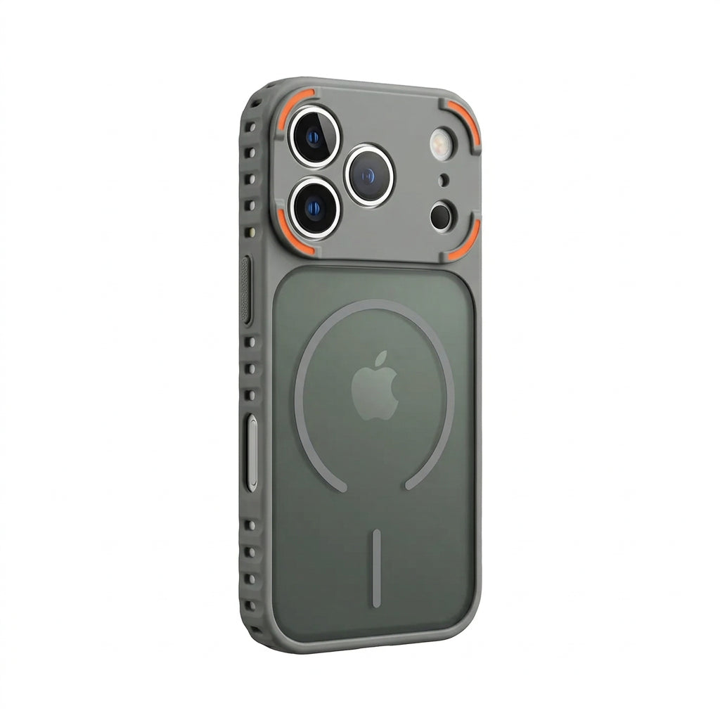 Translucent MagSafe Heat-Dissipating Case for iPhone