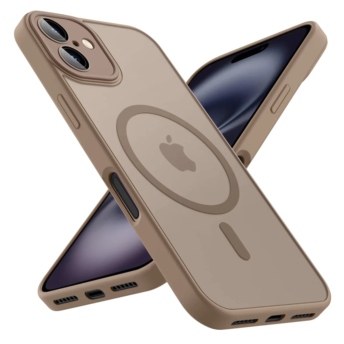 2-Piece Leather Card Holder Case for iPhone