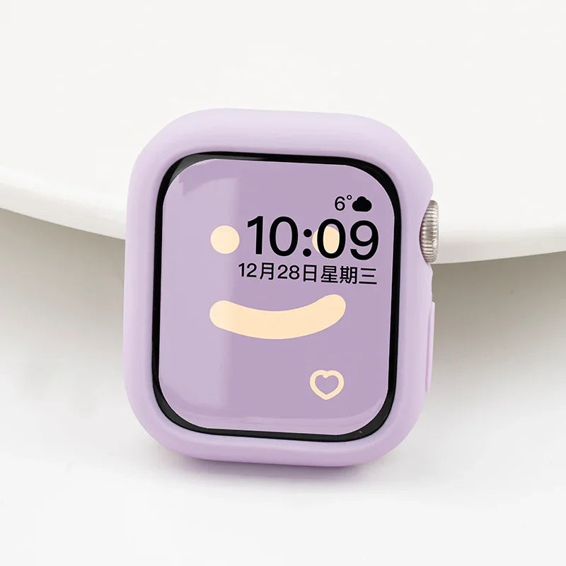 Soft Silicone Bumper Case for Apple Watch