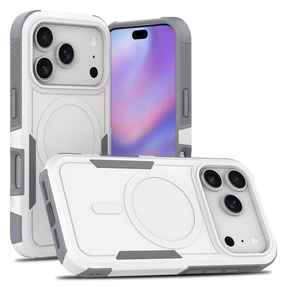 Rugged MagSafe Magnetic Case for iPhone