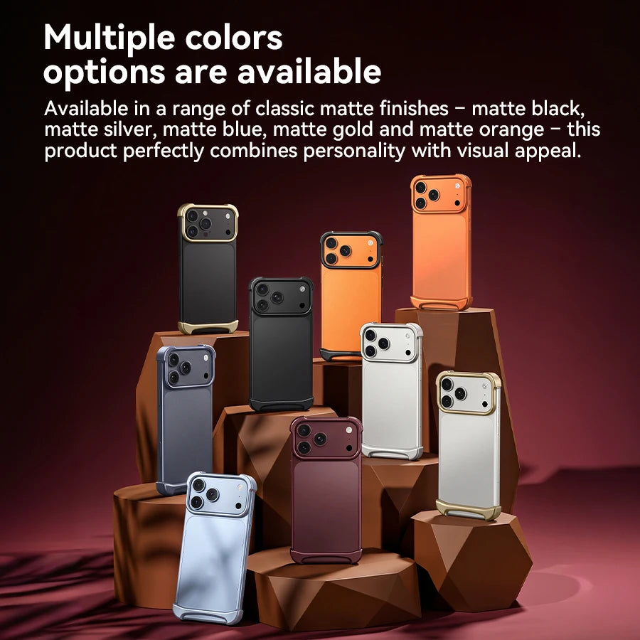 Aluminum Metal Bumper Case for iPhone