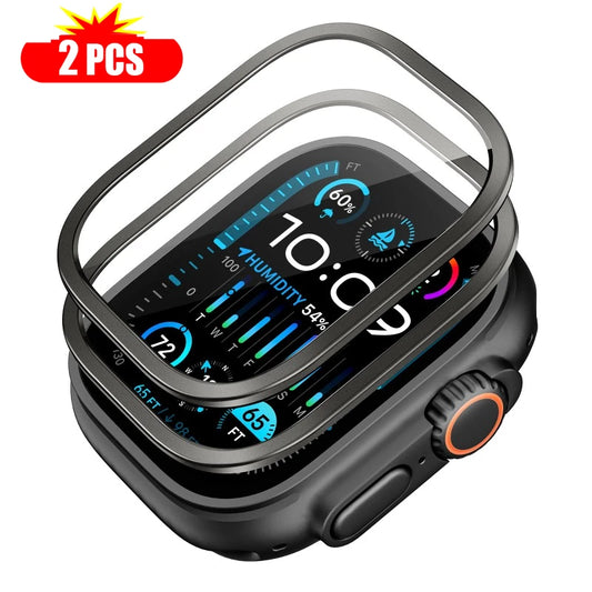 2-Pack Apple Watch Ultra Tempered Glass Protector