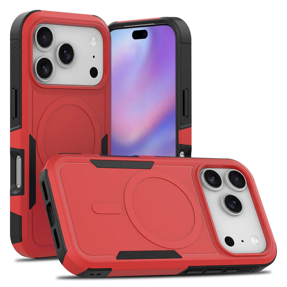 Rugged MagSafe Magnetic Case for iPhone
