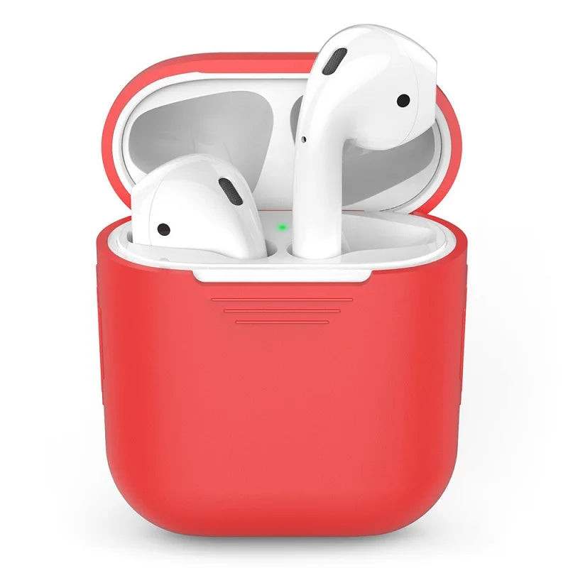 Silicone AirPods Protective Case with Hook