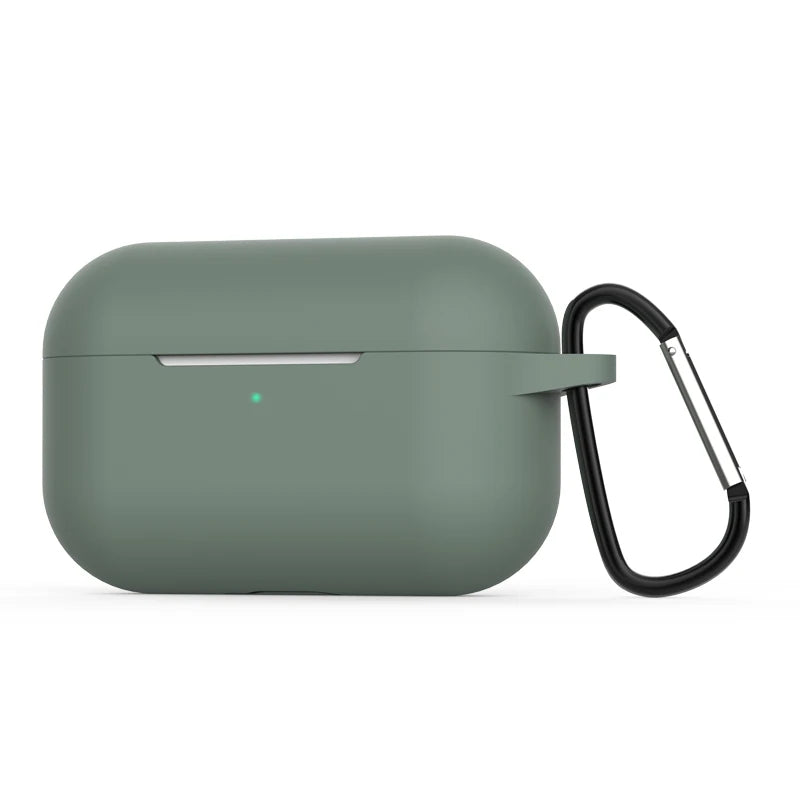 Silicone AirPods Protective Case with Hook