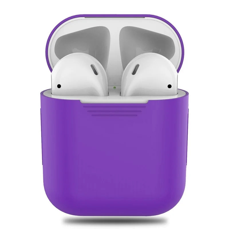 Silicone AirPods Protective Case with Hook