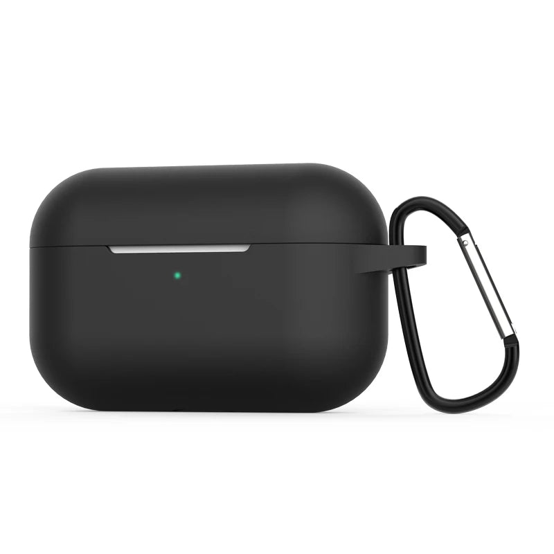 Silicone AirPods Protective Case with Hook