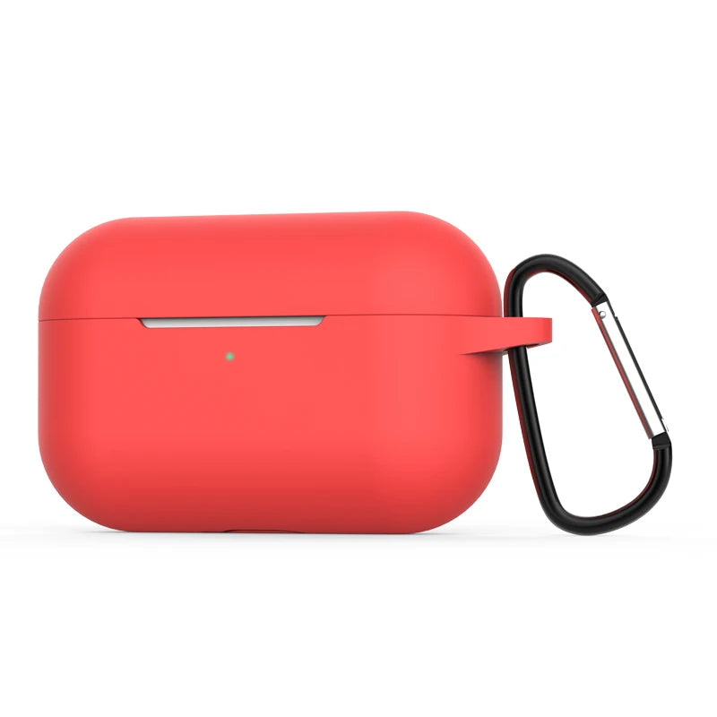 Silicone AirPods Protective Case with Hook