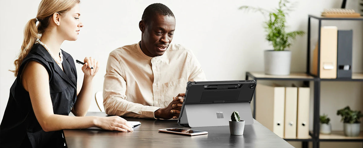 Rugged Protective Case with Pen Holder for Microsoft Surface Pro 12"