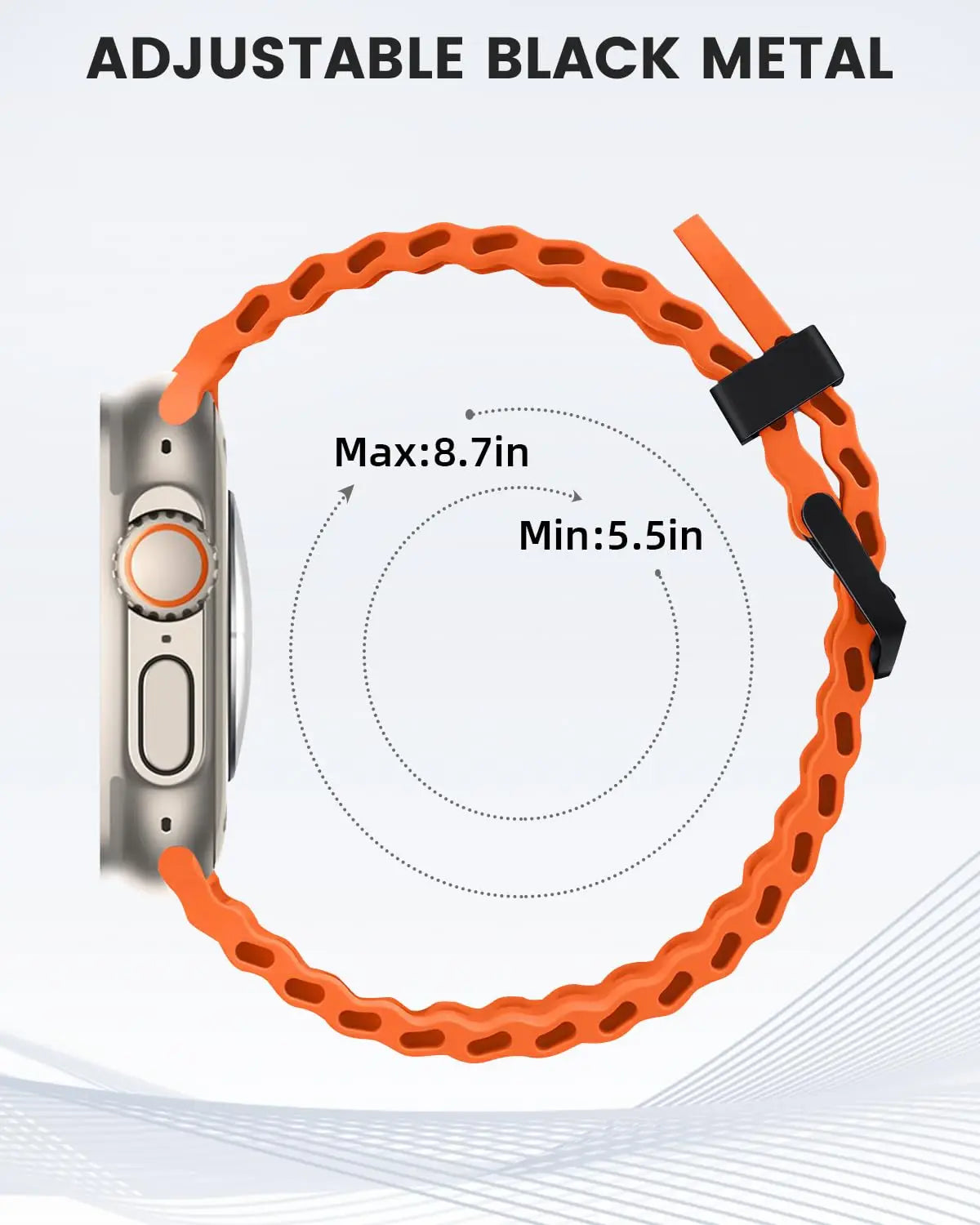 Sport Silicone Apple Watch Ultra Band