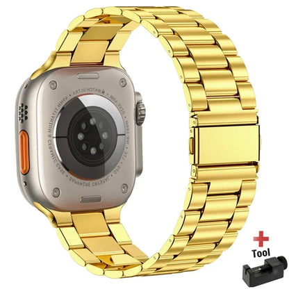 Stainless Steel Metal Link Band for Apple Watch
