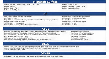 Slim Pen 2 Stylus Pen for Microsoft Surface