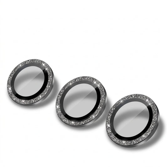 Glitter Tempered Glass Camera Lens Protector
