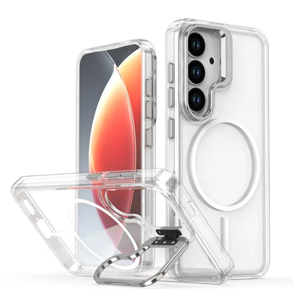Clear MagSafe Magnetic Stand Case for Samsung