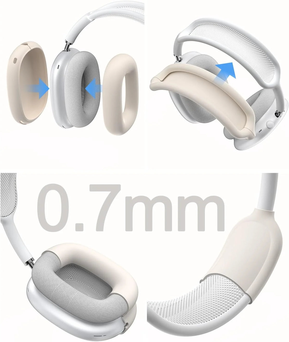 3-in-1 Silicone Protection Kit for AirPods Max