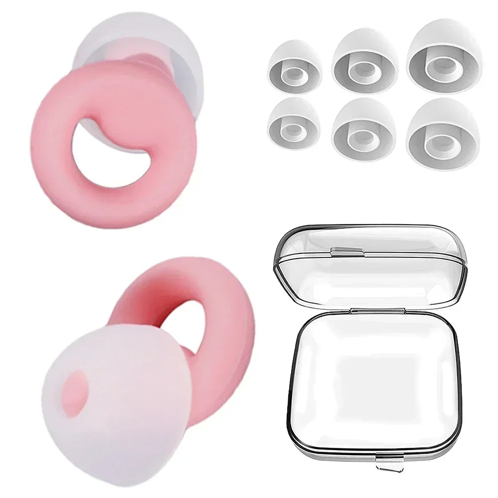 Silicone Noise Reduction Ear Plugs