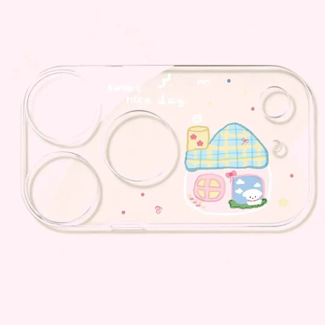Cartoon Animal Camera Lens Protector for iPhone