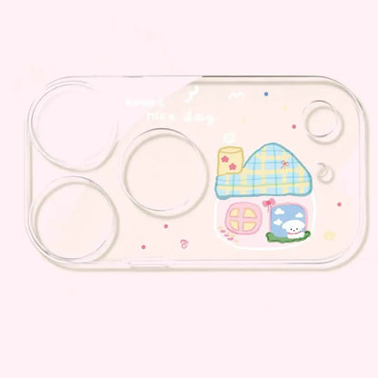 Cartoon Animal Camera Lens Protector for iPhone
