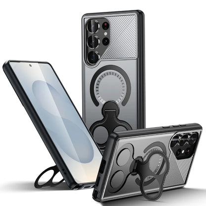 MagSafe 360° Rotating Metal Ring Armor Case for Samsung Galaxy