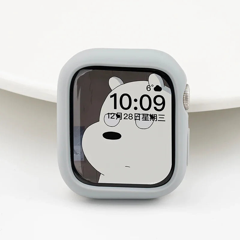Soft Silicone Bumper Case for Apple Watch