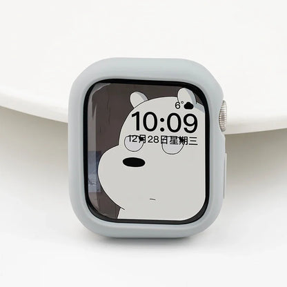 Soft Silicone Bumper Case for Apple Watch