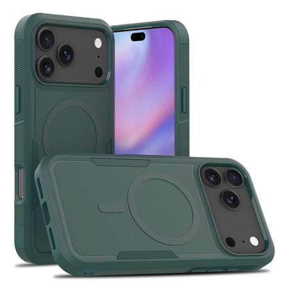 2-in-1 Heavy Armor Magnetic Charging Case for iPhone