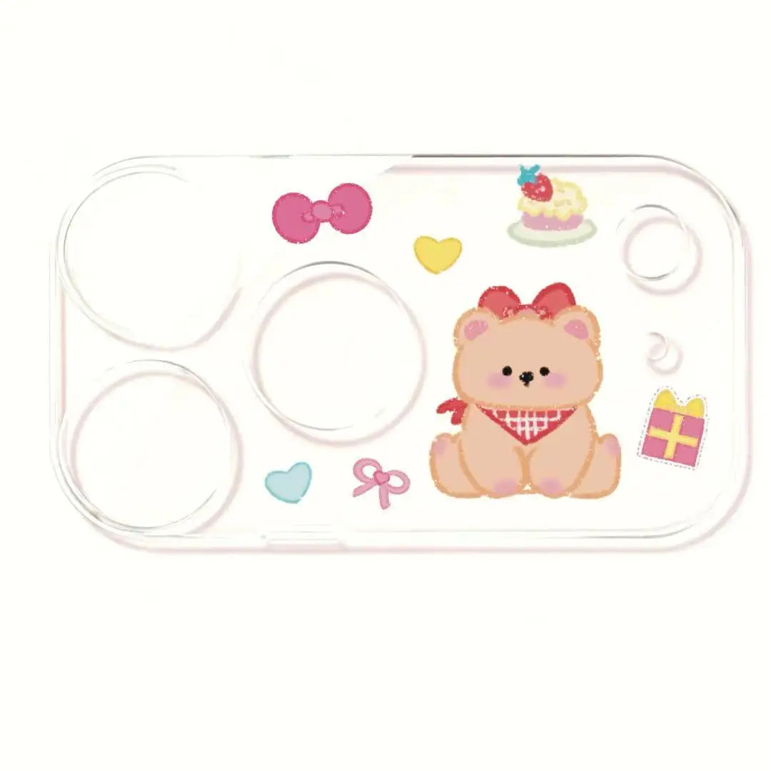 Cartoon Animal Camera Lens Protector for iPhone