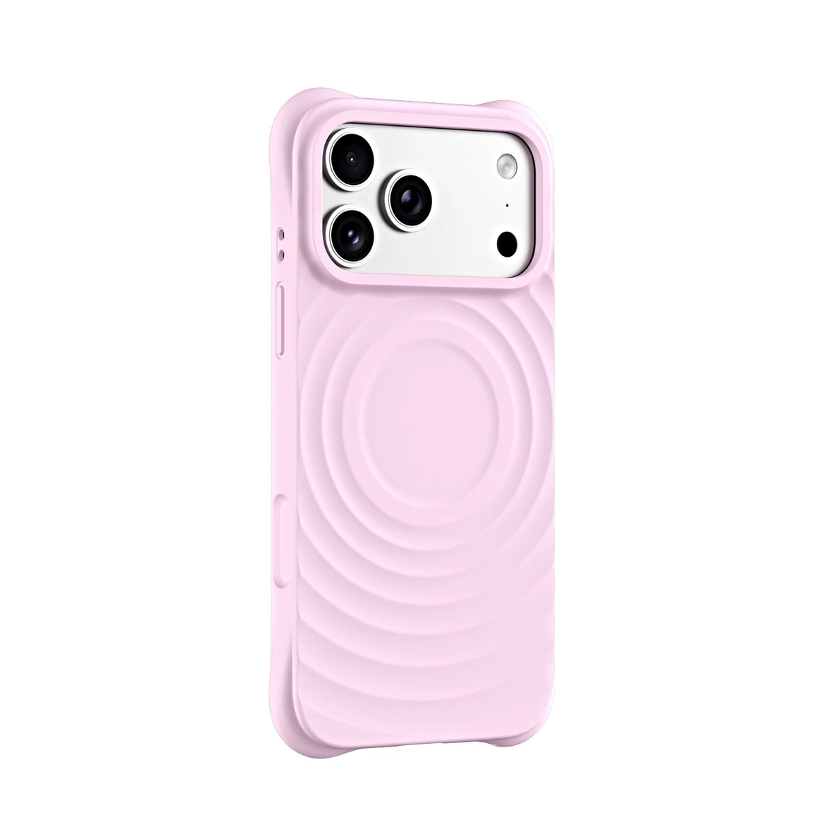 Wave Pattern MagSafe Liquid Silicone iPhone Case