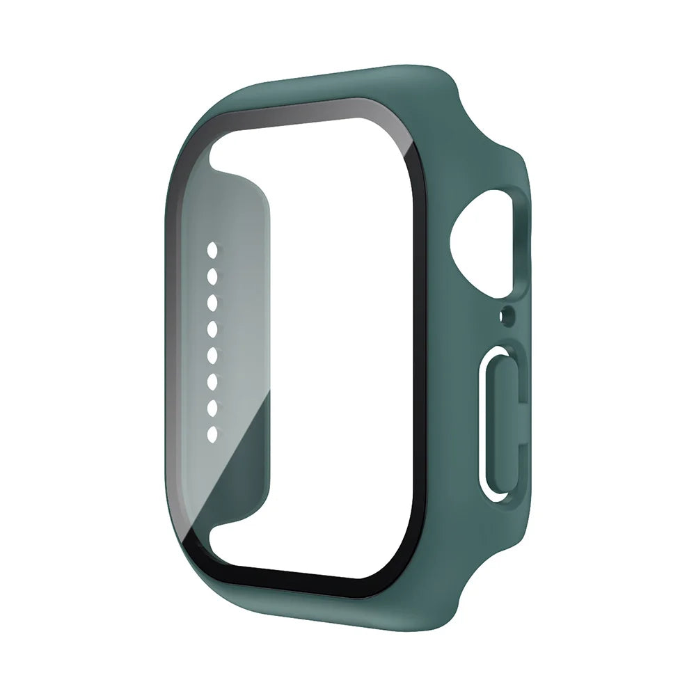 Tempered Glass Protective Case for Apple Watch