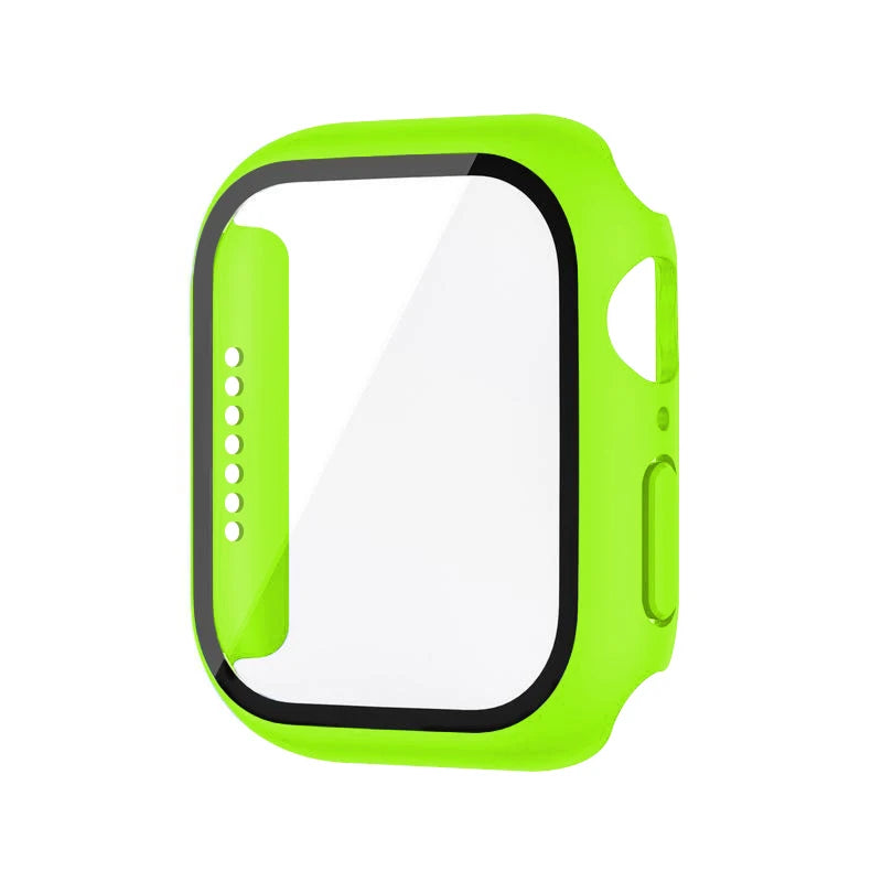 Tempered Glass Protective Case for Apple Watch