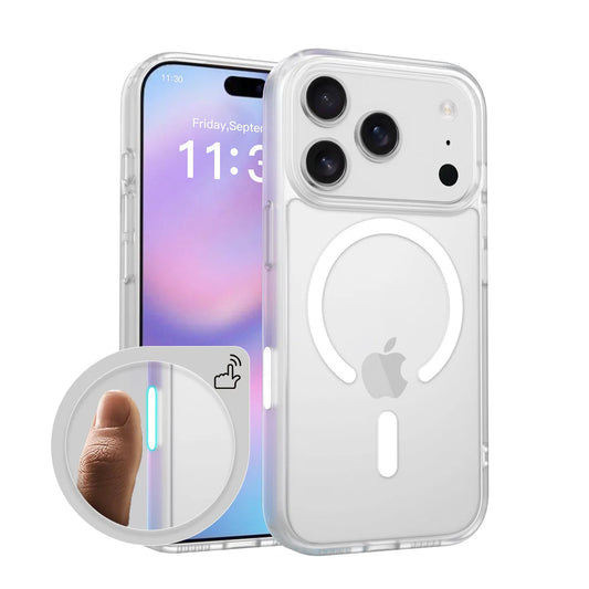 Luxury Clear MagSafe Magnetic Case for iPhone