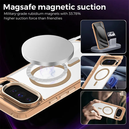 Luxury Clear Magnetic Google Pixel Case