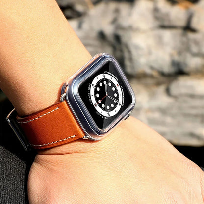 Tempered Glass Protective Case for Apple Watch
