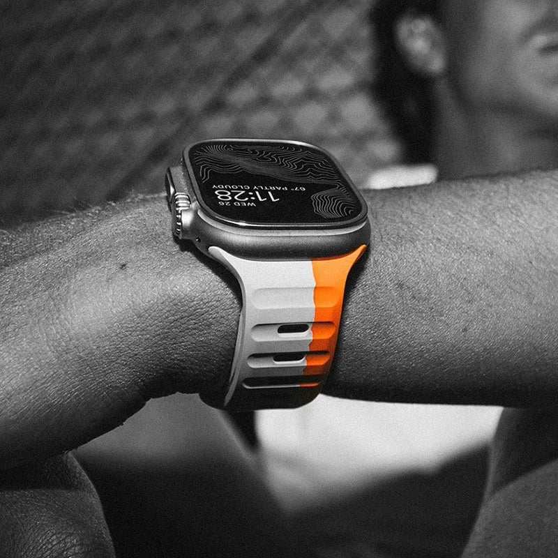 Soft Silicone Sport Band for Apple Watch