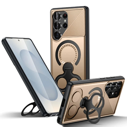 MagSafe 360° Rotating Metal Ring Armor Case for Samsung Galaxy