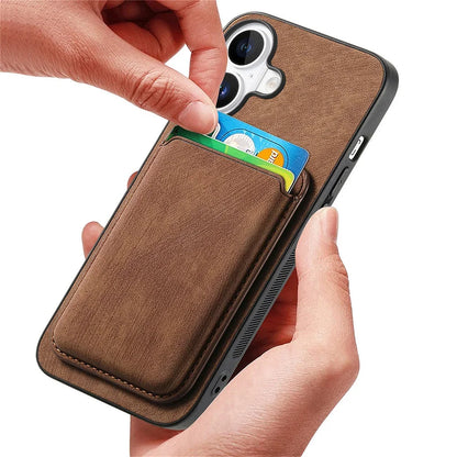 Detachable Magnetic Card Holder Case for iPhone