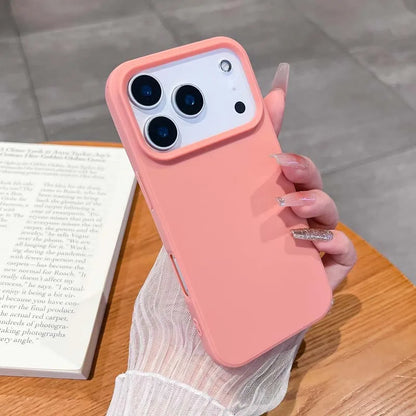 Candy Color Soft Silicone Case for iPhone