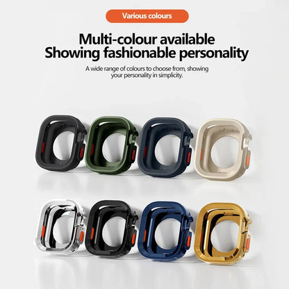 Soft Silicone Bumper Case for Apple Watch