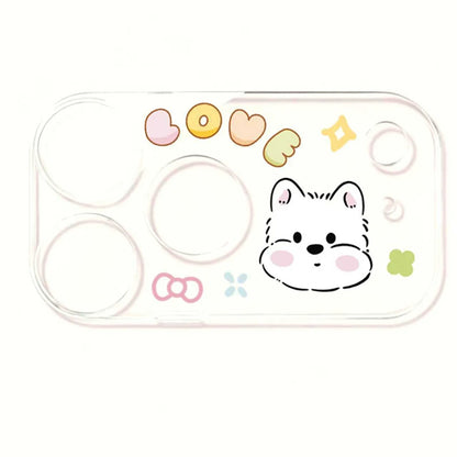 Cartoon Animal Camera Lens Protector for iPhone